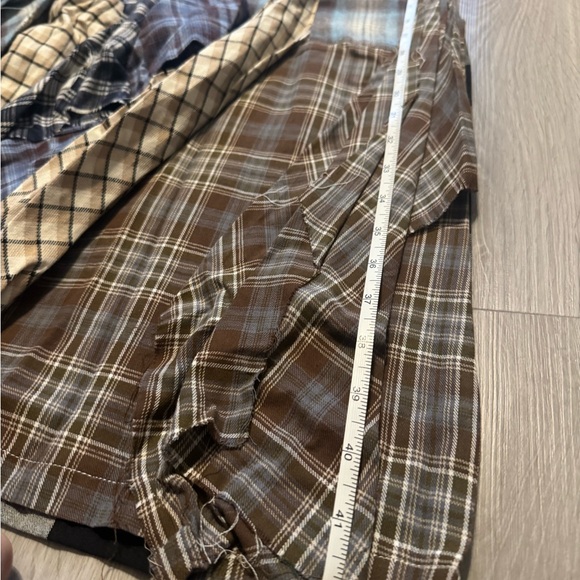 Rehab Lab Jeans Re-imagined Flannel . Size L - Picture 7 of 7